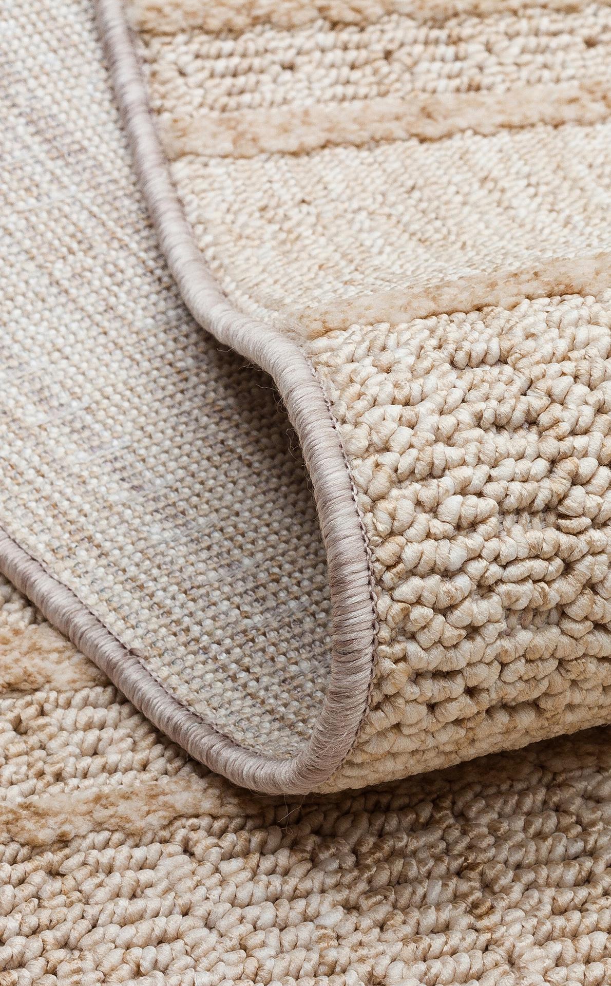 JOY JOY 03 BEIGE  Hav Toz Vermeyen Yumuşak dokulu Modern Makine Halısı