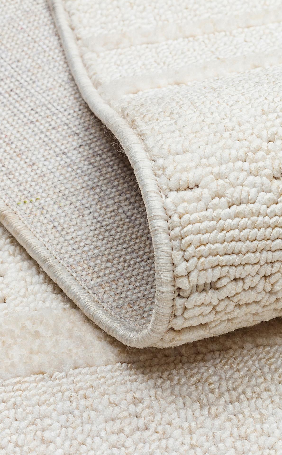 JOY JOY 03 WHITE  Hav Toz Vermeyen Yumuşak dokulu Modern Makine Halısı