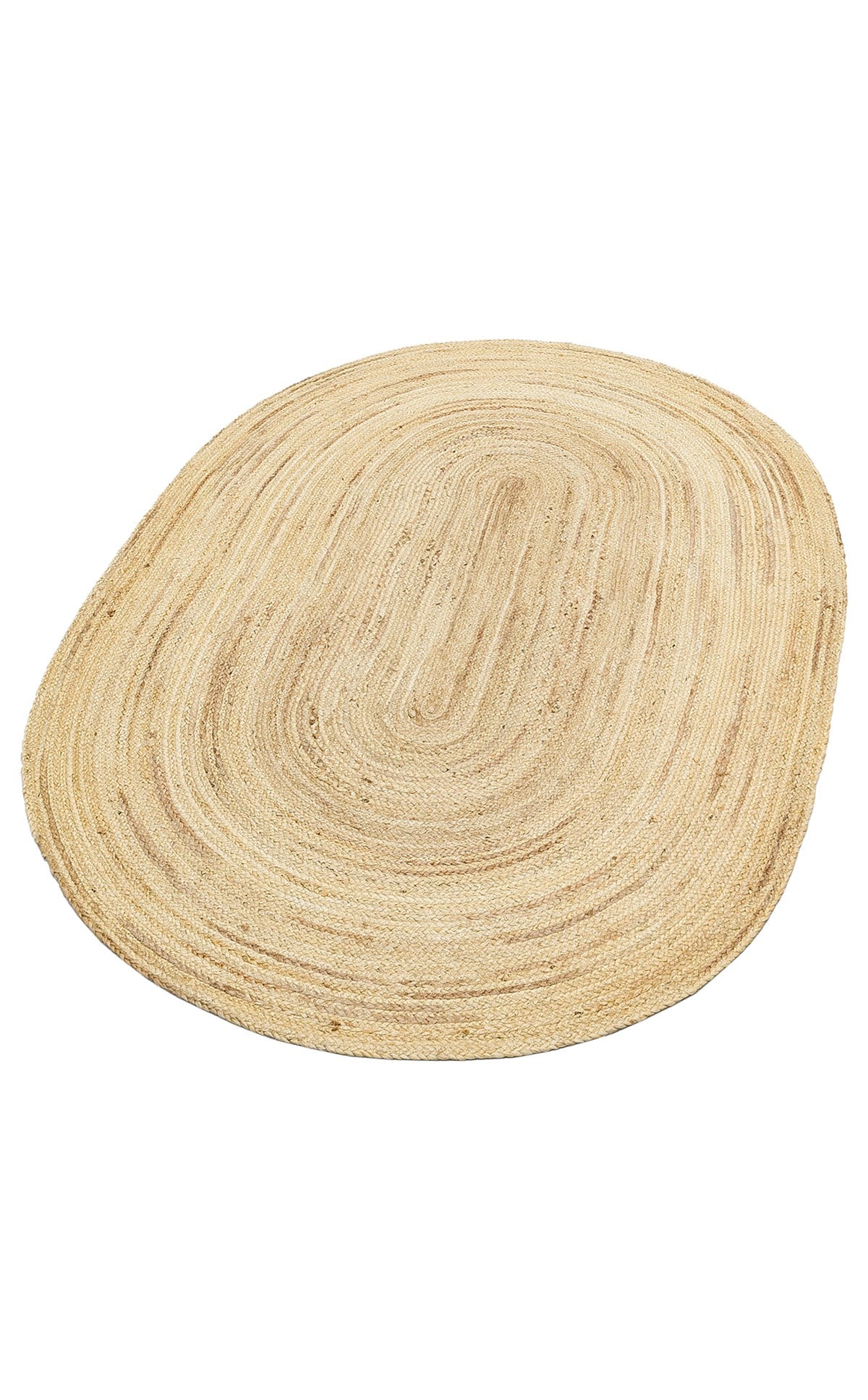 JUNO ECH 01E NATURAL  El Dokuma Naturel Jüt Hasır Halı