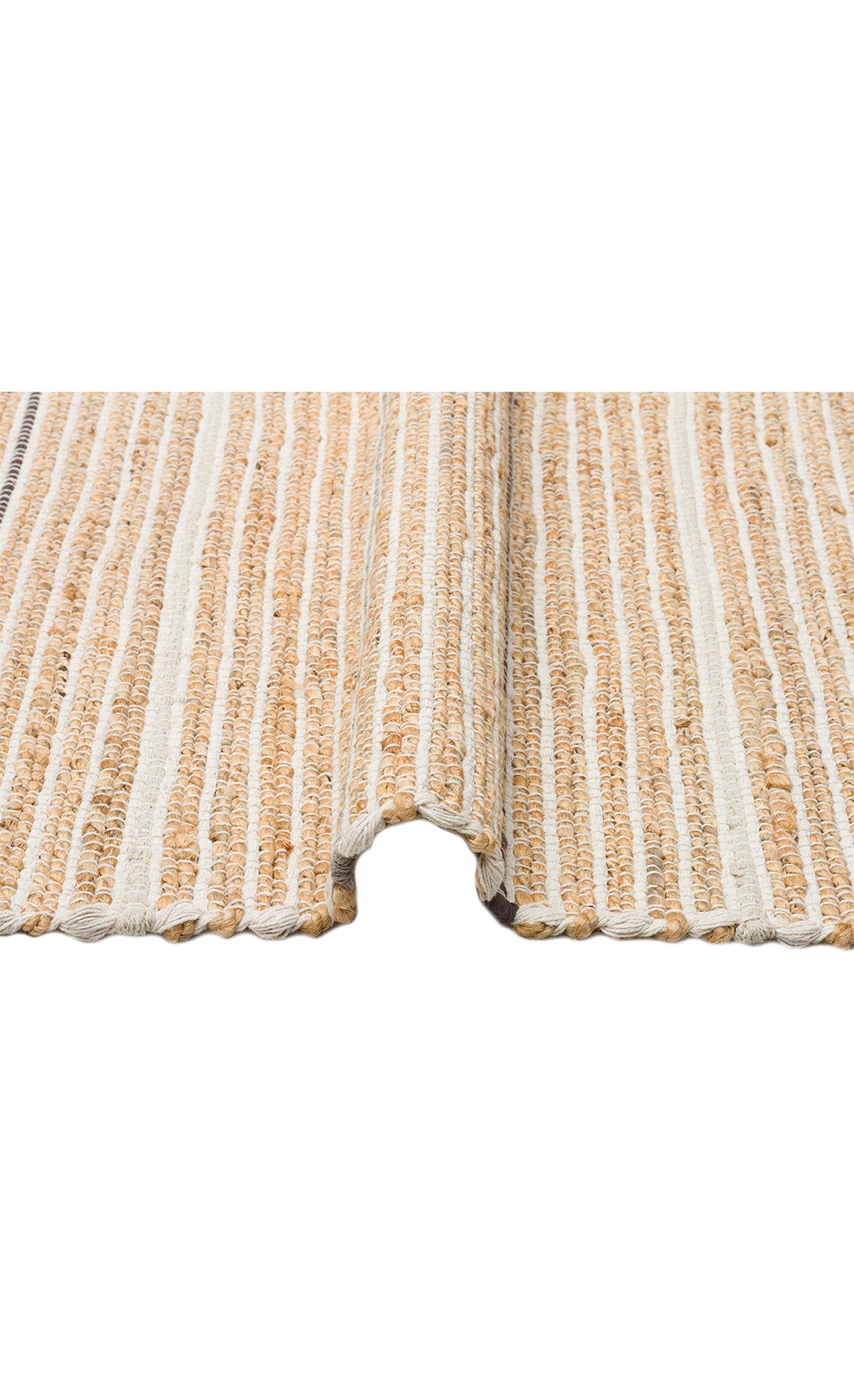 JUNO ECH 05 NAT.GREY  El Dokuma Naturel Jüt Hasır Halı