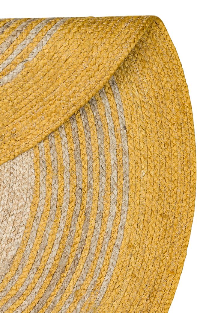 JUNO ECH 14R NATURAL GREY El Dokuma Naturel Jüt Hasır Halı