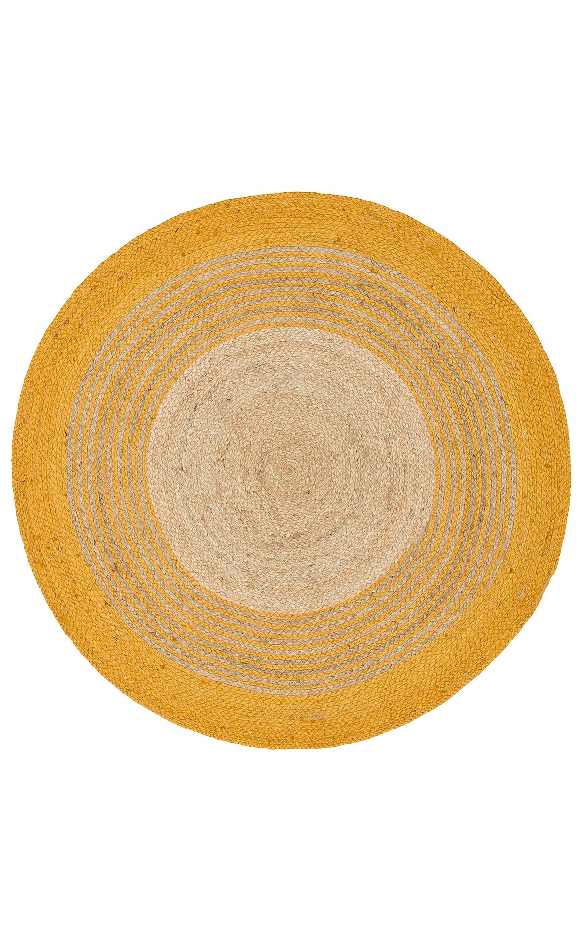 JUNO ECH 14R NATURAL GREY El Dokuma Naturel Jüt Hasır Halı