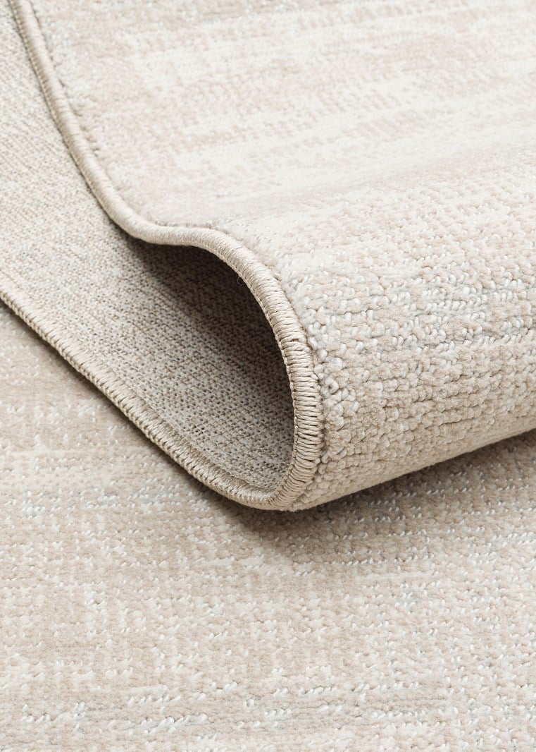 KALAHARI KLH 01 GREY BEIGE  Özel Dokuma Tekniği ile Üretilen Modern Sade Desenli Makine Halısı