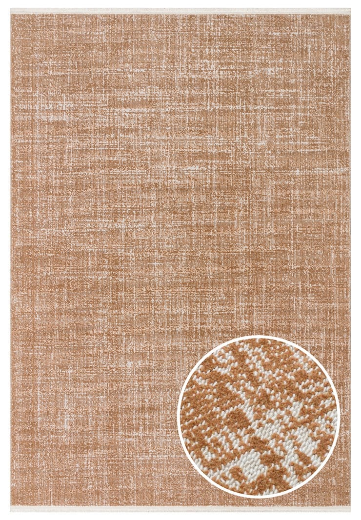 KALAHARI KLH PLAIN TERRA  Özel Dokuma Tekniği ile Üretilen Modern Sade Desenli Makine Halısı