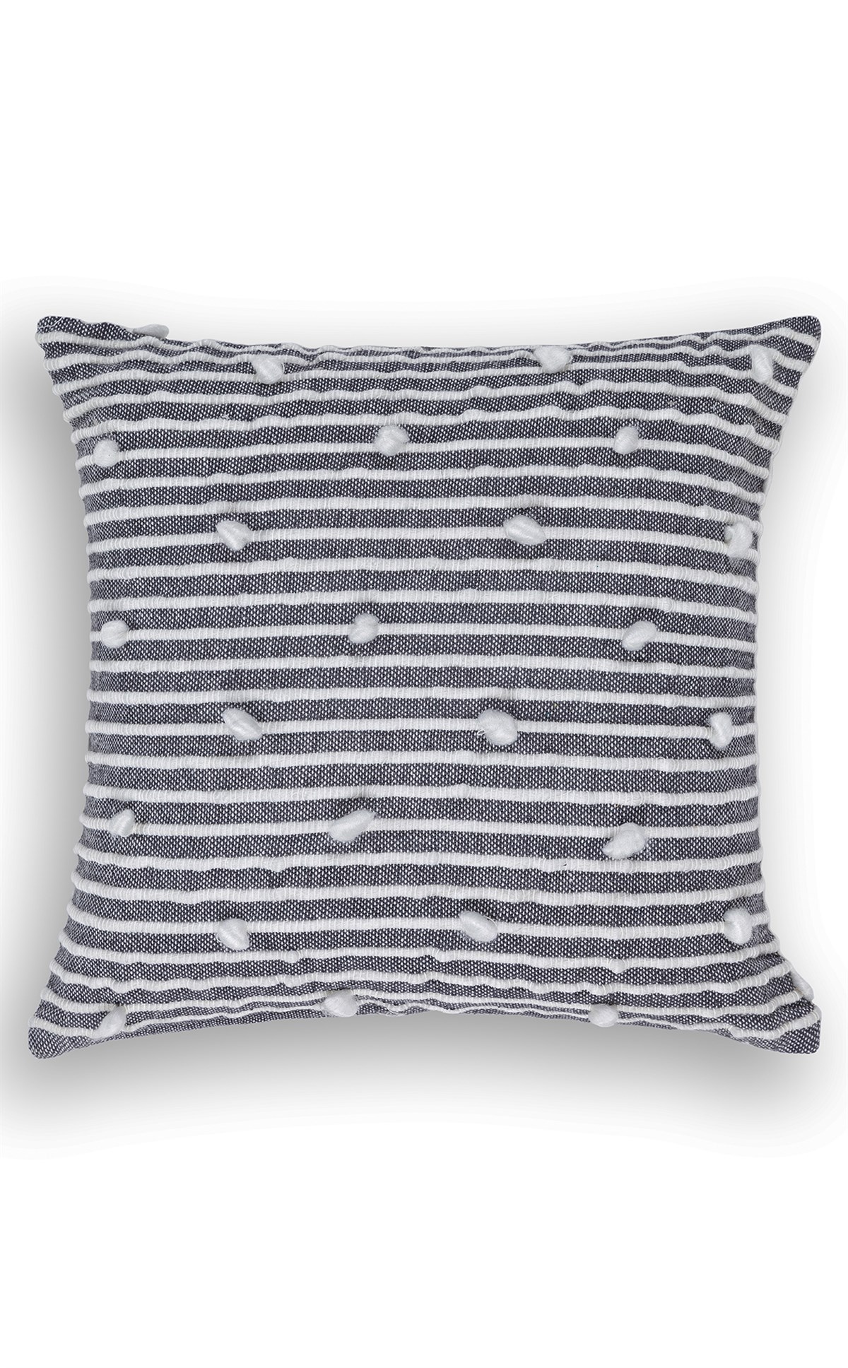 KIRLENT KRL 01 D.GREY  Etnik Desenlere Sahip Renkli ve Şık Kırlentler 43*43 cm