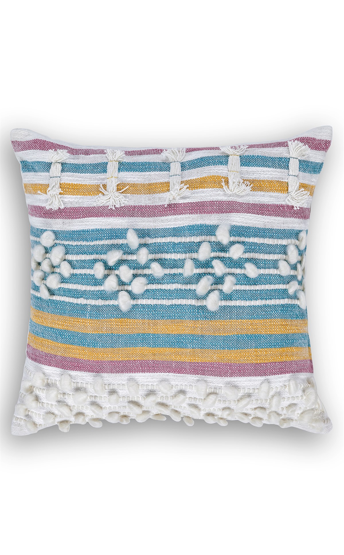 KIRLENT KRL 02 MULTY  Etnik Desenlere Sahip Renkli ve Şık Kırlentler 43*43 cm