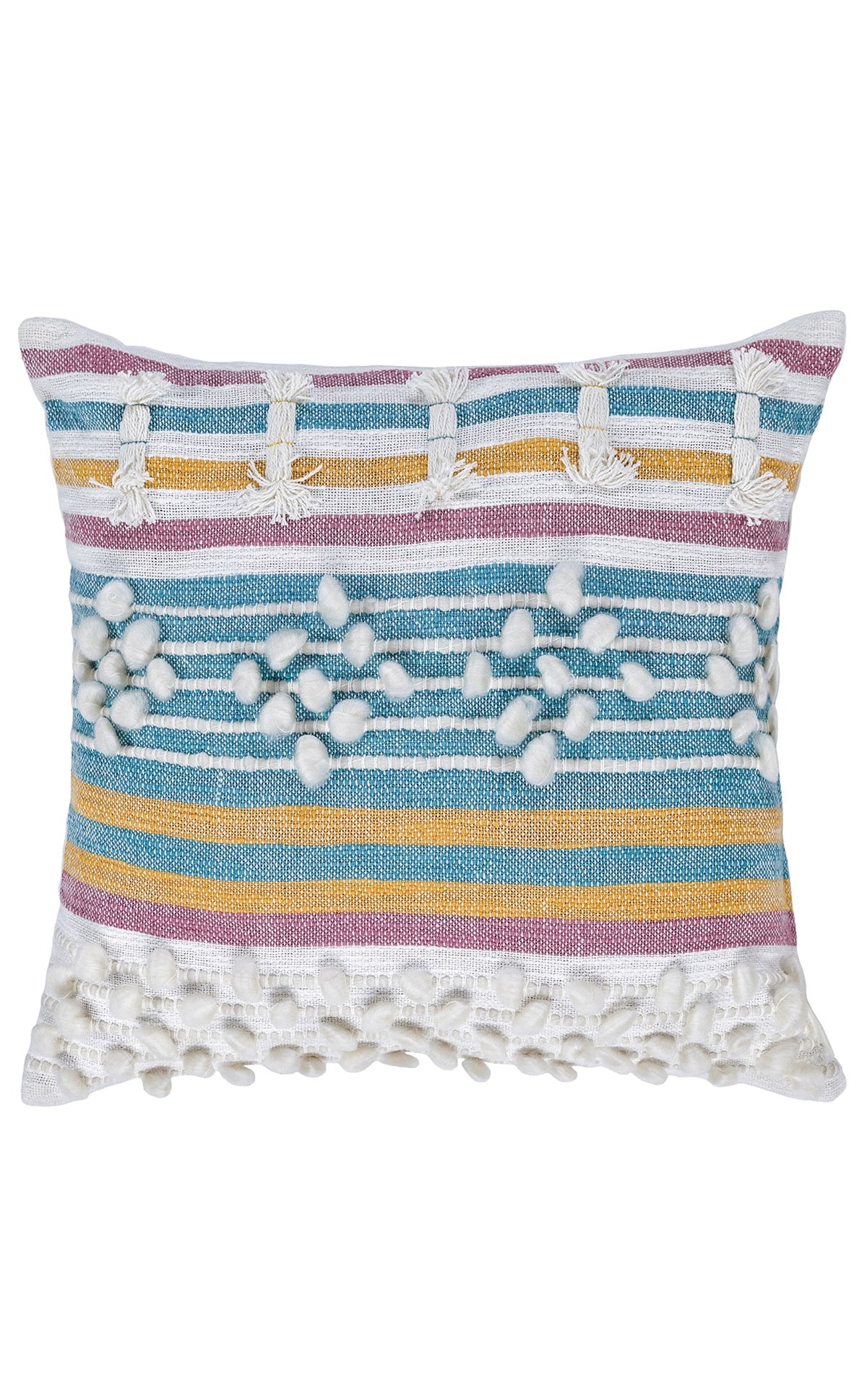 KIRLENT KRL 02 MULTY  Etnik Desenlere Sahip Renkli ve Şık Kırlentler 43*43 cm