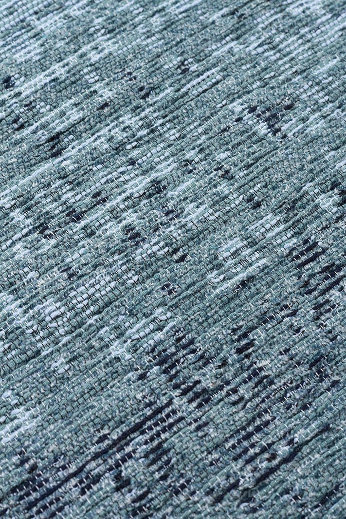 KUTNU KILIM KTN 01 ANTRASIT BLUE Modern Ombre Renk Geçişli Yıkanabilir Çift Taraflı Kilim