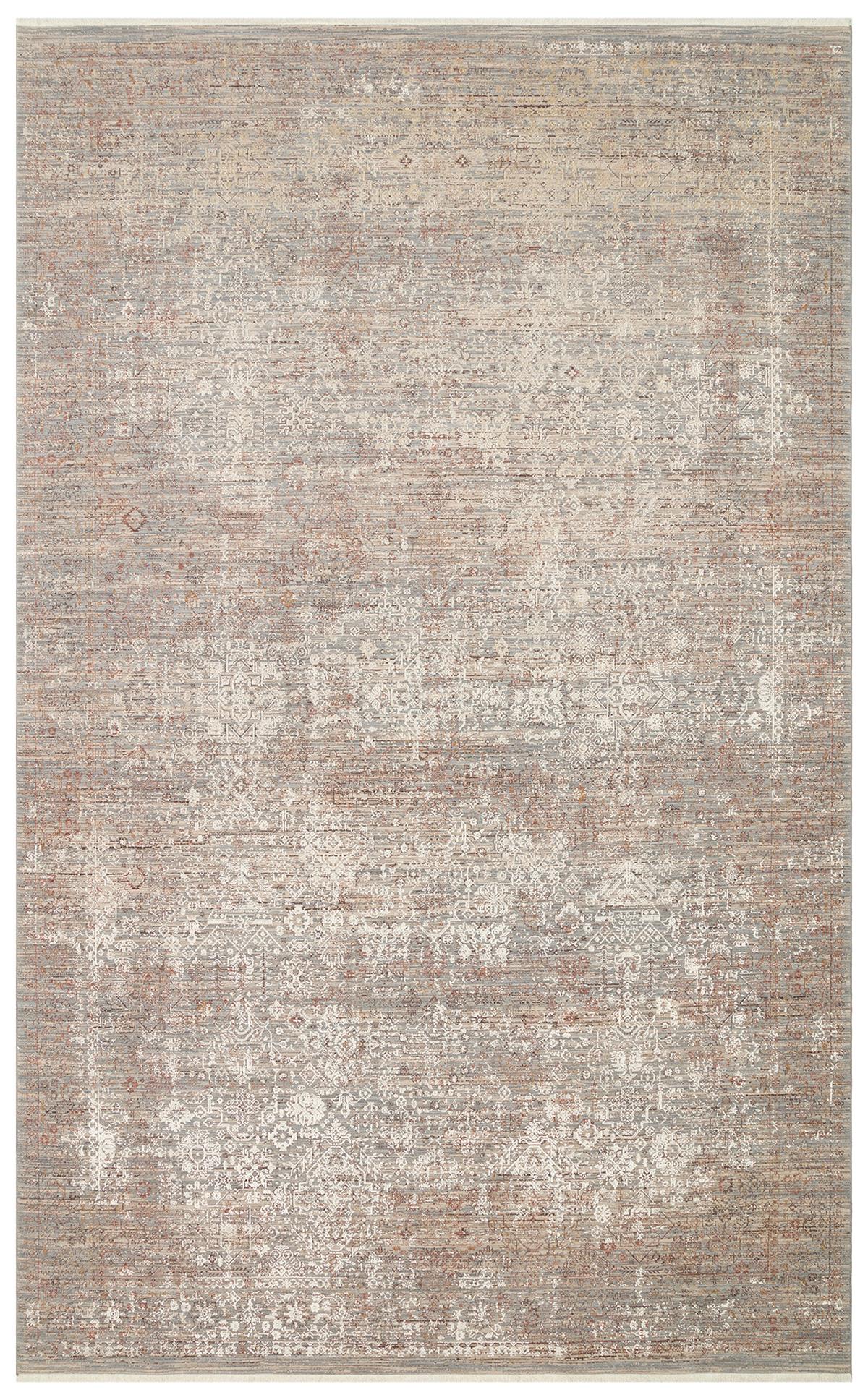 LA PAZ LPZ 02 BEIGE  Yüksek Alçak Dokulu Yüksek Kaliteli Sık Dokuma Modern Salon Halısı