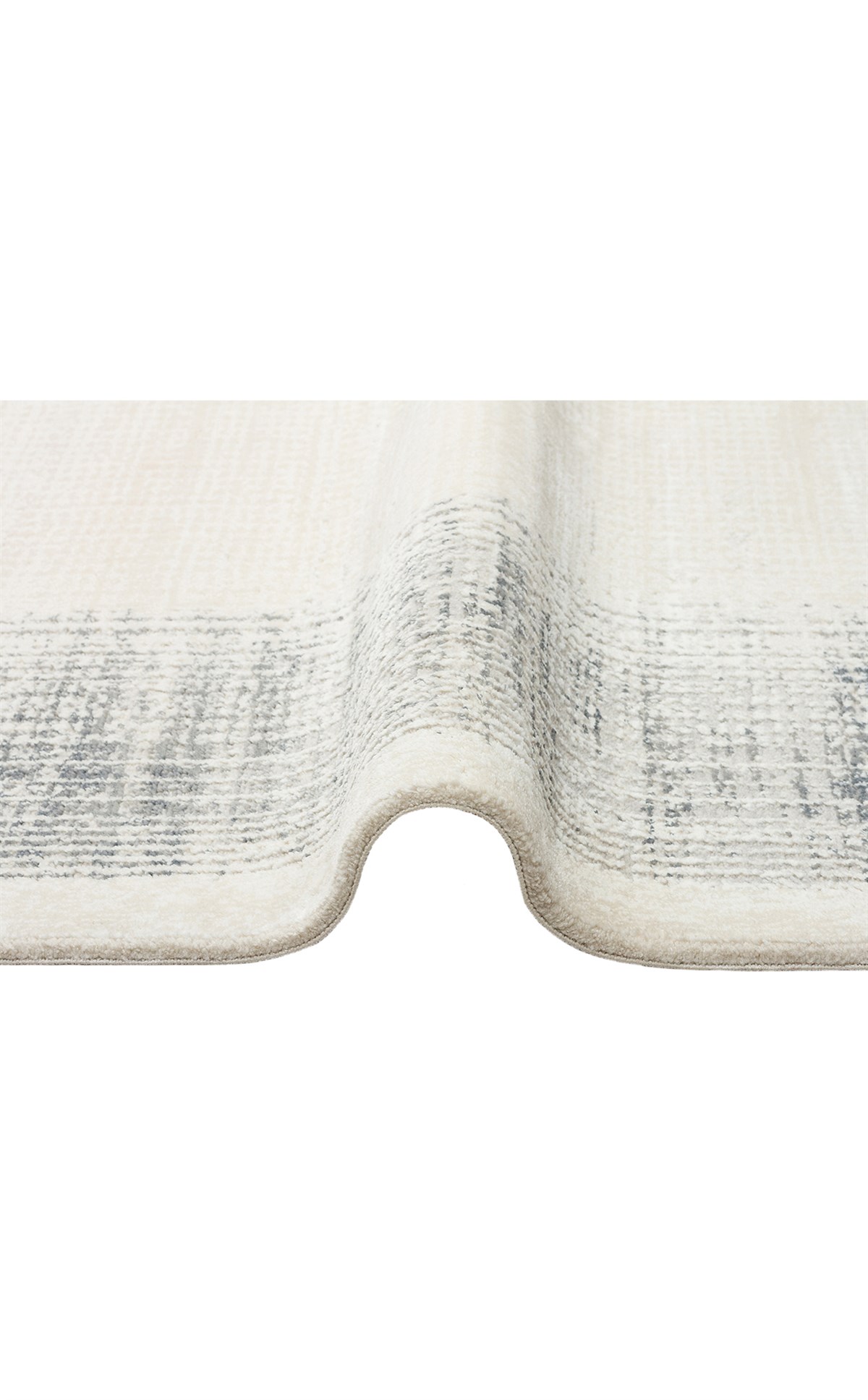 LAGOS XW LGS 08 CREAM SILVER XW  Hav Toz Vermez Eskitme Desenli Modern Makine Halısı