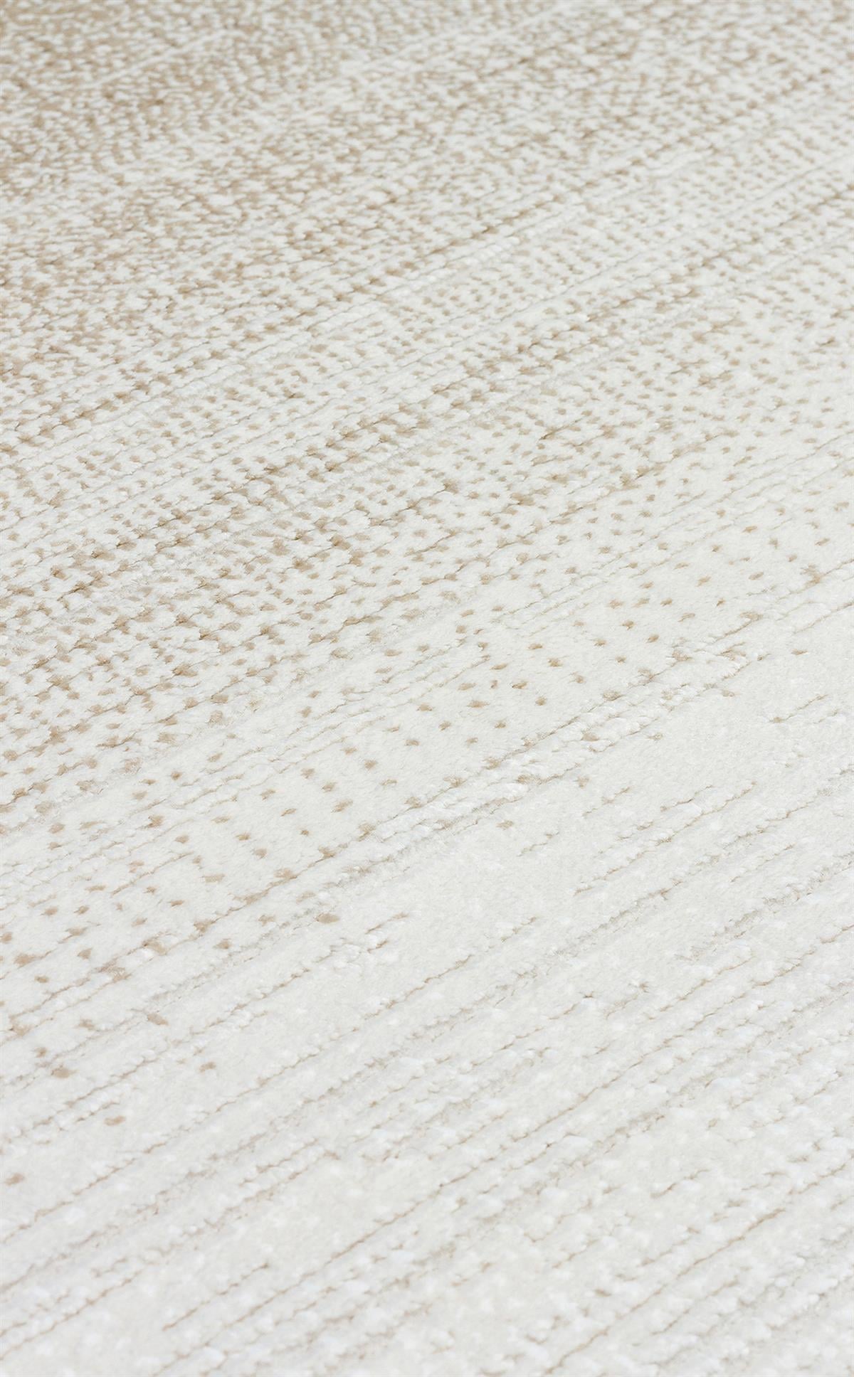 LAGOS XW LGS 16 CREAM BEIGE XW  Hav Toz Vermez Eskitme Desenli Modern Makine Halısı