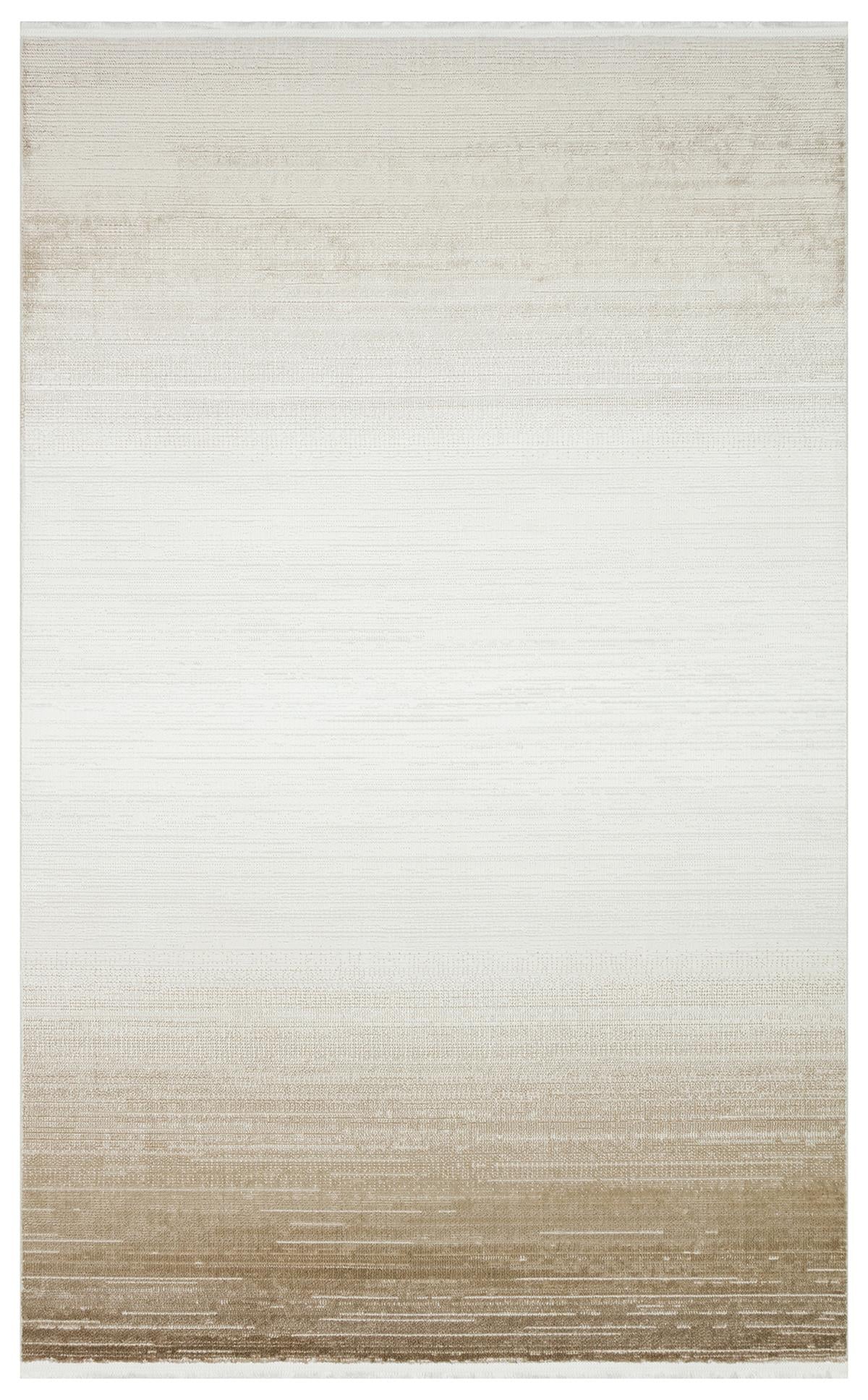 LAGOS XW LGS 16 CREAM BEIGE XW  Hav Toz Vermez Eskitme Desenli Modern Makine Halısı