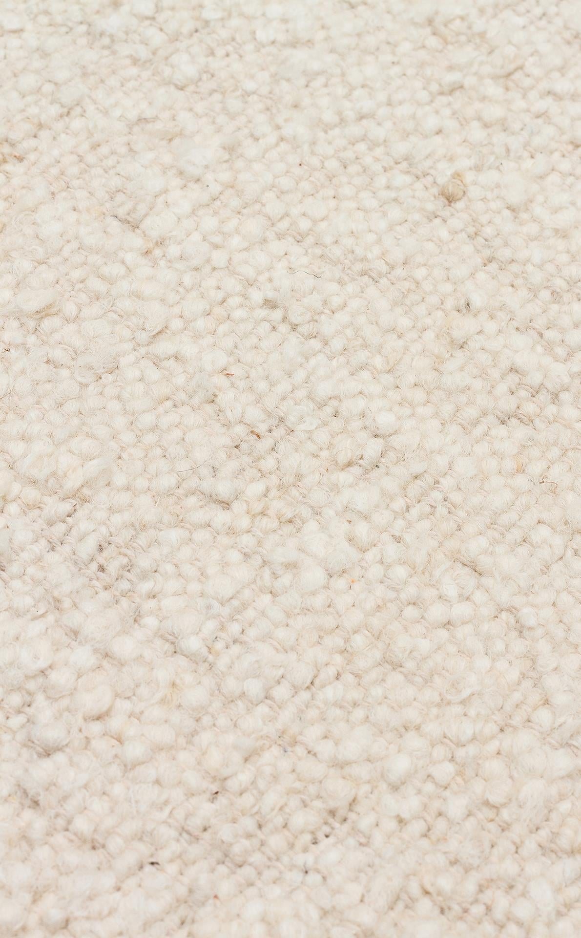 LHASA LHS 01 CREAM NATURAL  Yün ve Jüt ile Üretilen Örme El Dokuma Halı