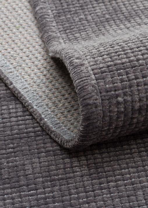 LIZA KILIM LIZ 01 ANTRASIT  Hav Toz Vermez Kaymaz Tabanlı Yıkanabilir Düz Renk Kilim