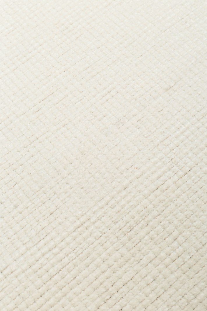 LIZA KILIM LIZ 01 WHITE Q  Hav Toz Vermez Kaymaz Tabanlı Yıkanabilir Düz Renk Kilim