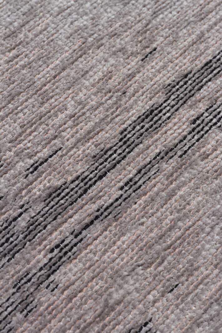 LIZA KILIM XW LIZ 05 GREY XW  Hav Toz Vermez Kaymaz Tabanlı Yıkanabilir Düz Renk Kilim
