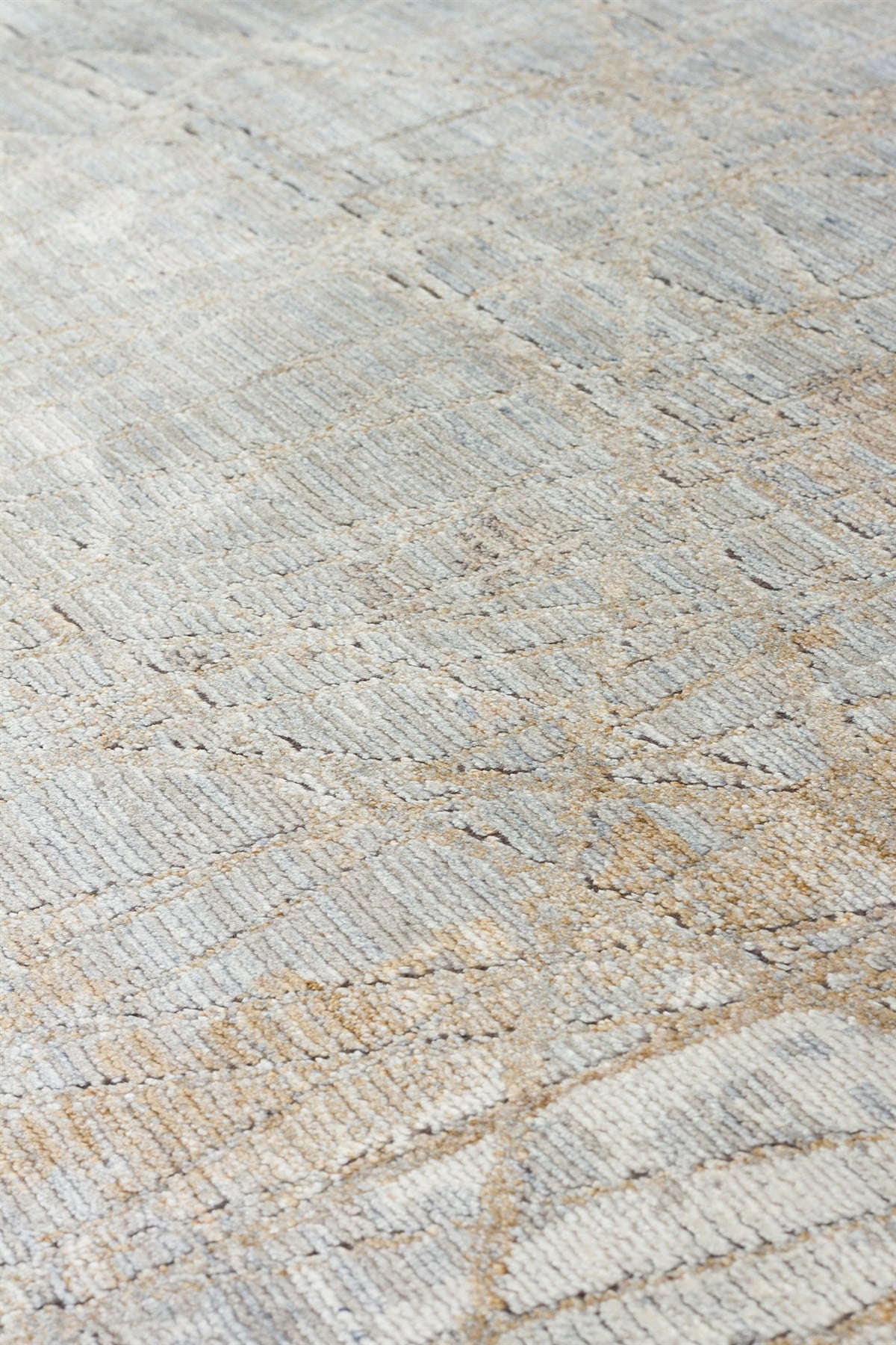 MAHAL MHL 09 GREY GOLD  Modern Desenli Yüksek Kalite Sık Dokuma Salon Halısı