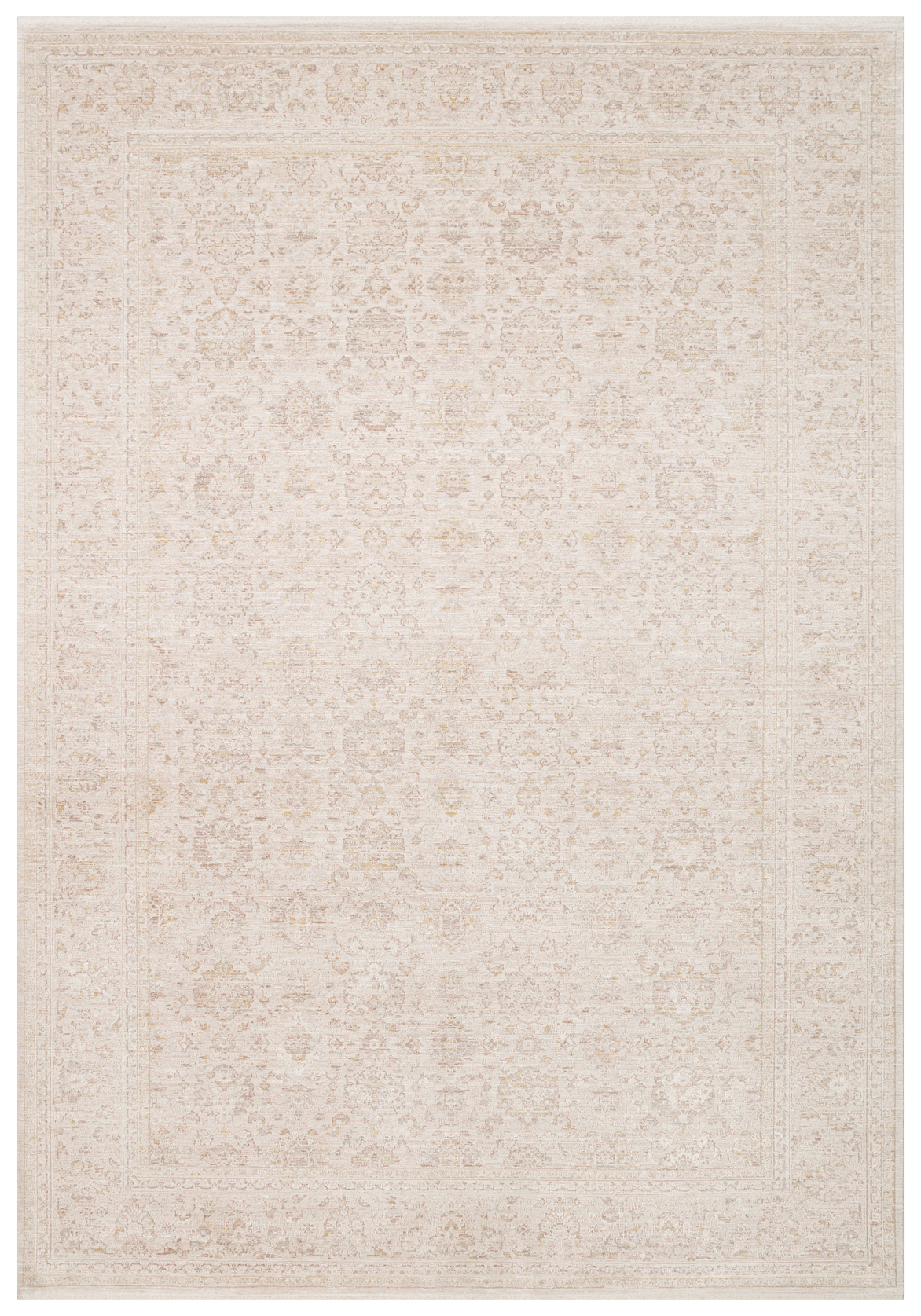 MAHAL MOOD MHL MOOD 02 BEIGE CREAM  Klasik Desenli Yüksek Kalite Sık Dokuma Salon Halısı