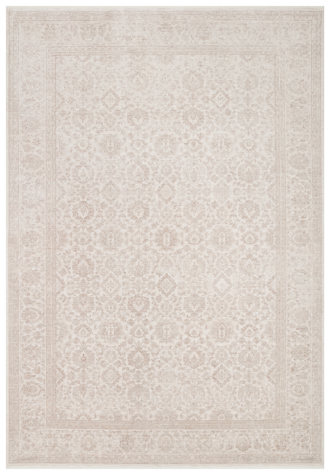 MAHAL MOOD MHL MOOD 03 CREAM BEIGE  Klasik Desenli Yüksek Kalite Sık Dokuma Salon Halısı