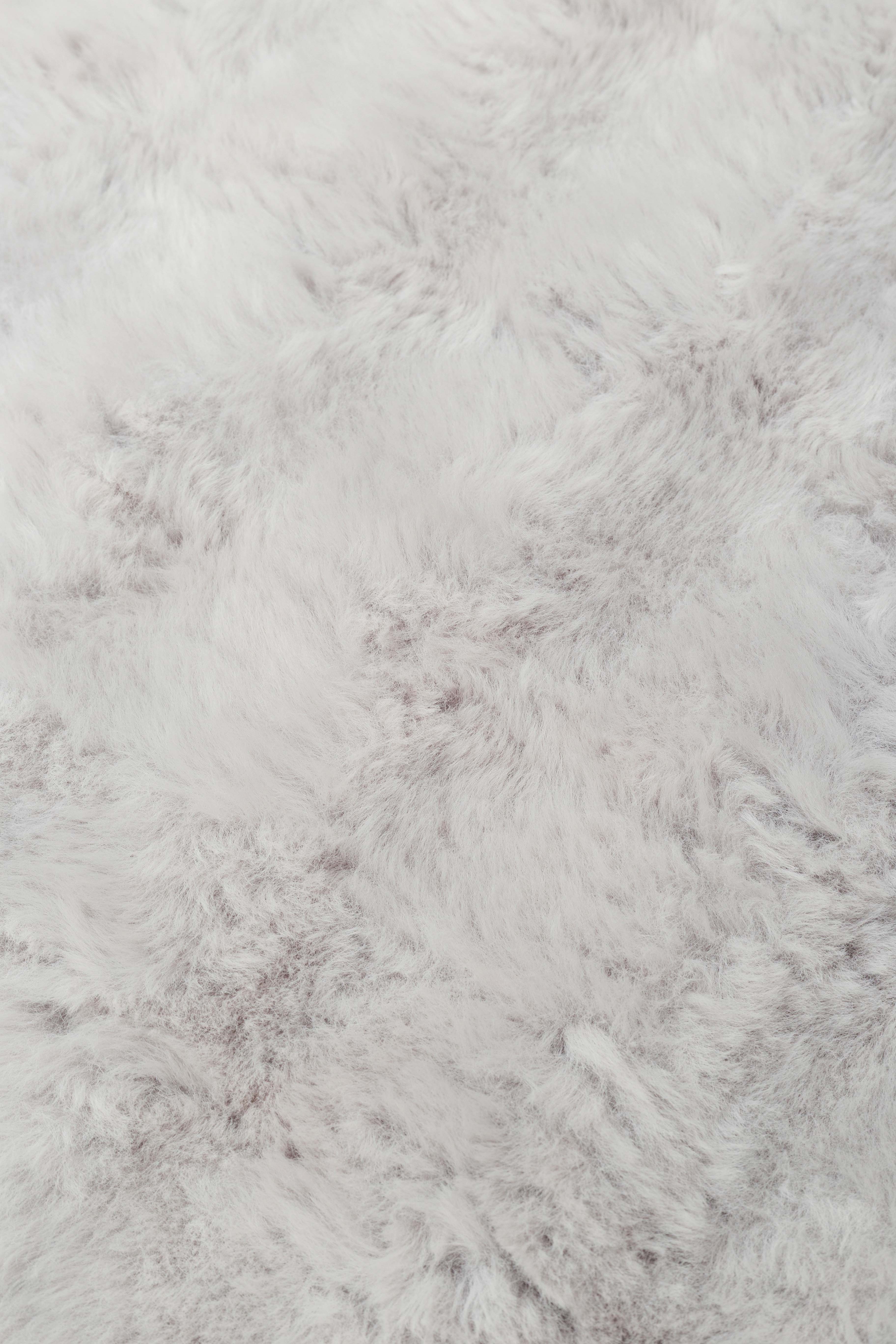 MOLLIS BUBBLE MLS BUBBLE GREY  Yumuşak Tuşeli Yıkanabilir Kaymaz Tabanlı Suni Kürk