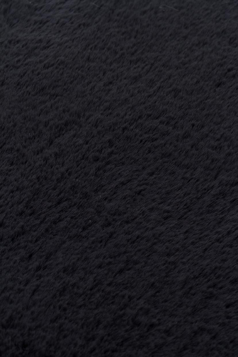 MOLLIS NEW MLS ANTRASIT DOUBLE N  Yumuşak Dokulu Uzun Tüylü Yıkanabilir Tavşan Postu