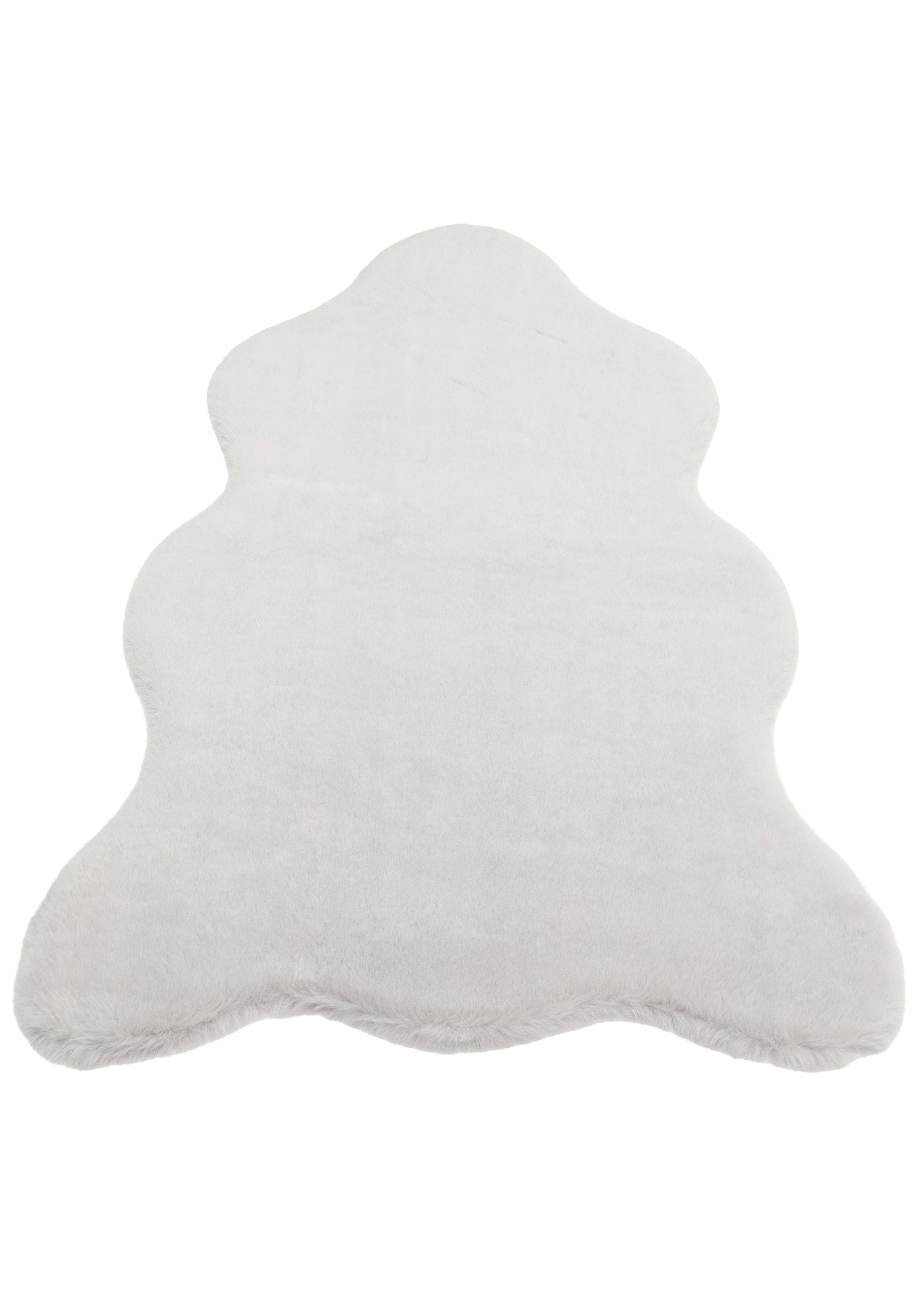 MOLLIS PLAIN MLS PLAIN SINGLE GREY  Yumuşak Tuşeli Yıkanabilir Kaymaz Tabanlı Suni Kürk
