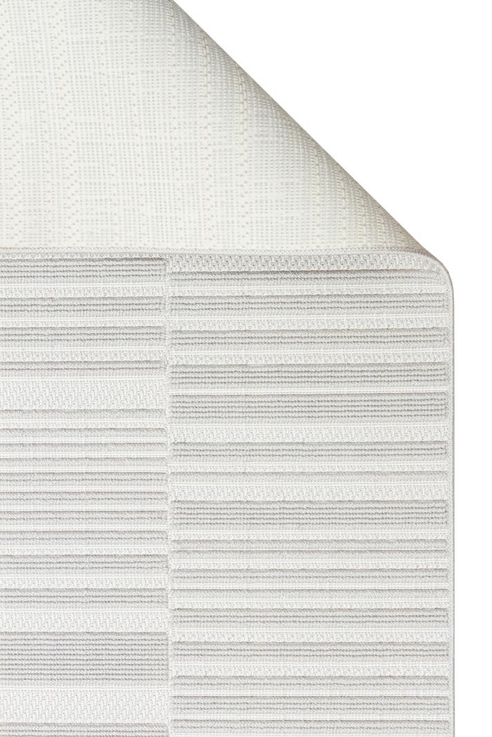 MONO LOOP MNO LOOP 01 GREY  Bukleli Sisal Dokuma Yıkanabilir Hav Vermez Kaymaz Tabanlı Kolay Temizlenebilir Makine Halısı