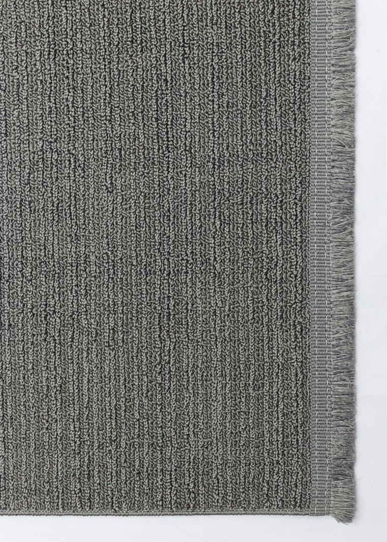 MONO LOOP XW MNO LOOP 03 ANTRASIT XW  Bukleli Sisal Dokuma Yıkanabilir Hav Vermez Kaymaz Tabanlı Kolay Temizlenebilir Makine Halısı