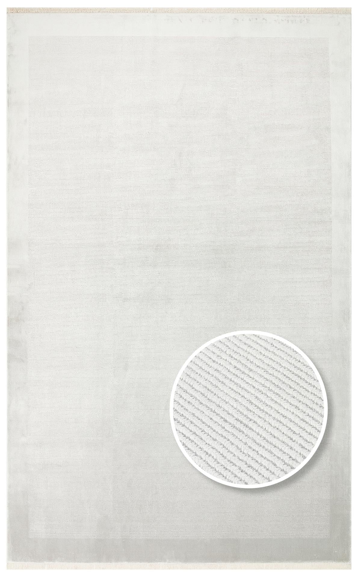 NAPOLI NAP 01 GREY  Sade Desenli Modern Sık Dokuma Makine Halısı