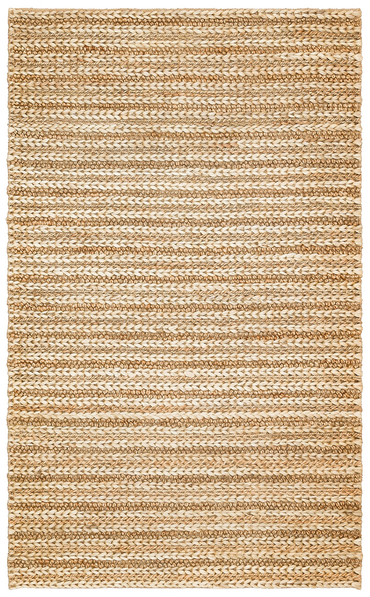 NETRA S-1152 NATURAL XW  Farklı Örgü Dokusuna Sahip El Dokuma Naturel Jüt Hasır Halı