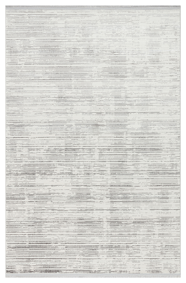 NORA NOR 03 SILVER Hav Toz Vermez Yıkanabilir Kaymaz İnce Dokuma Modern Halı