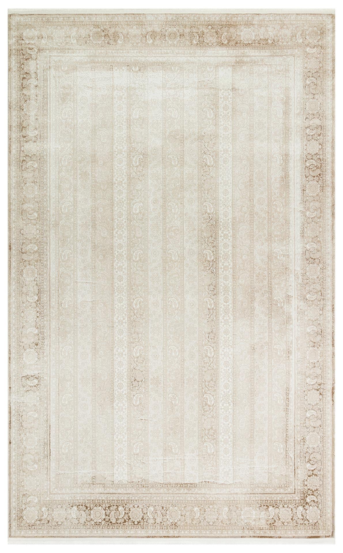 PADONA PDN 01 BEIGE  Extra Yumuşak Dokulu Sık Dokuma Modern Desenlere Sahip Şık Salon Halısı