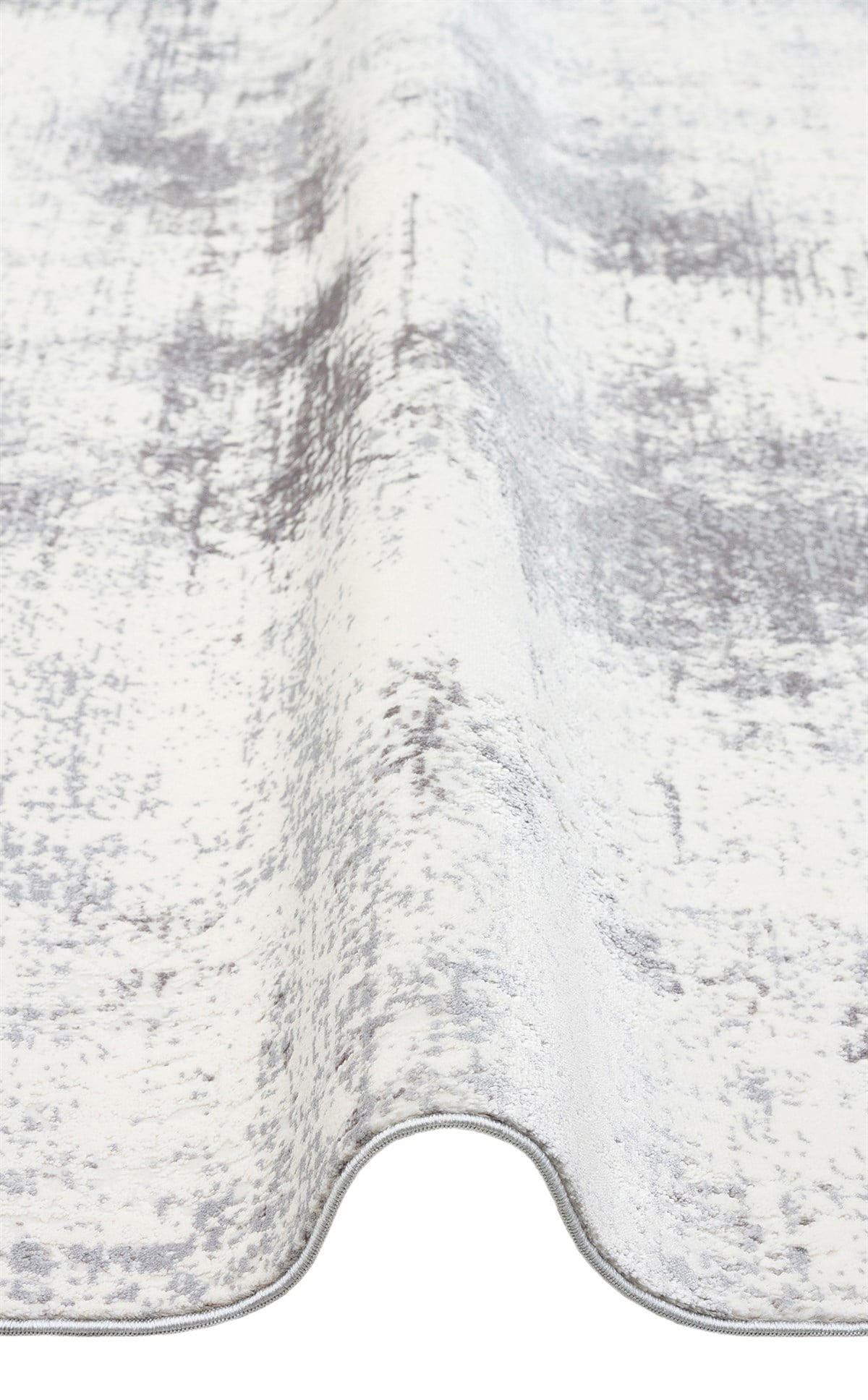 PASSAGE PLZ 01 CREAM GREY  Yumuşak Tuşeli Sık Dokuma Modern Halı