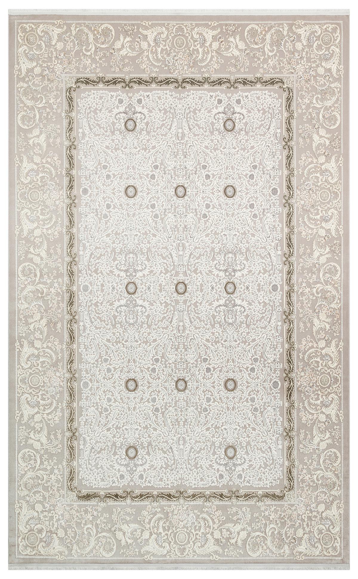 PASSAGE PLZ 04 CREAM VIZON  Yumuşak Tuşeli Sık Dokuma Modern Halı