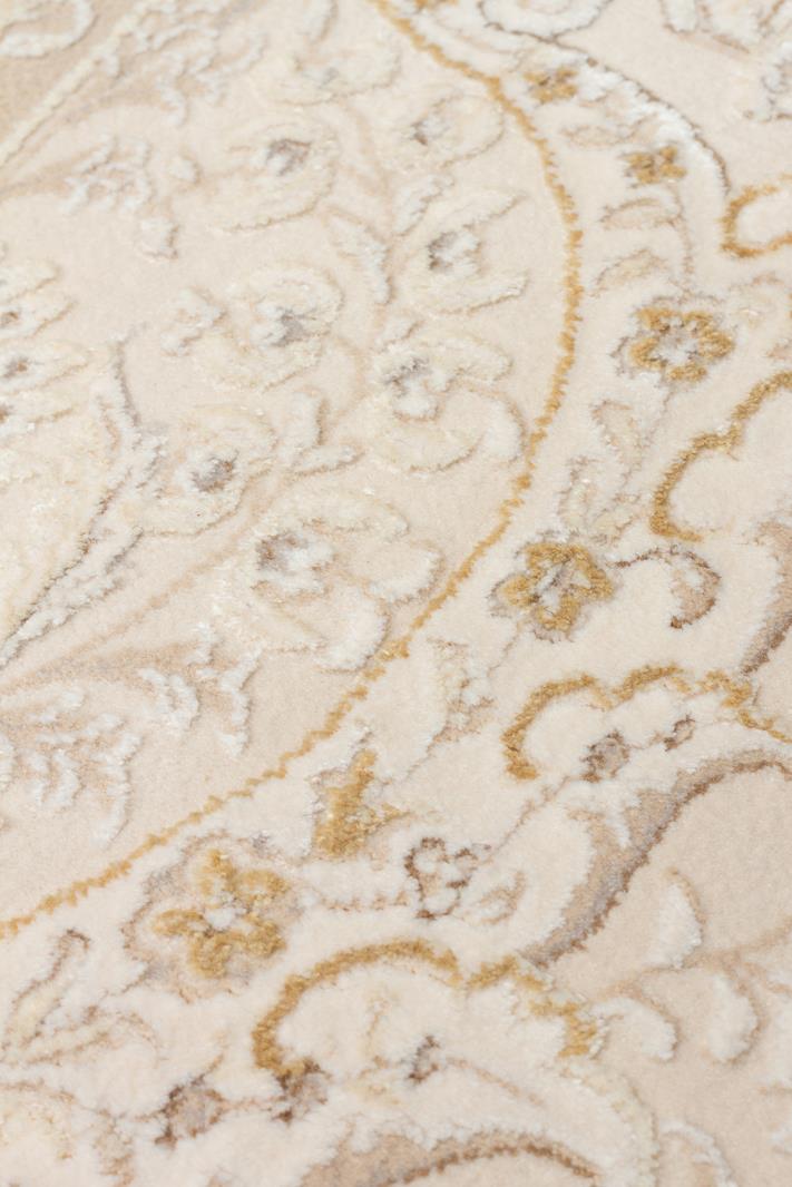 PALMIRA PLM 10 CREAM GOLD  Yüksek Kaliteli Sık Dokuma Modern Salon Halısı