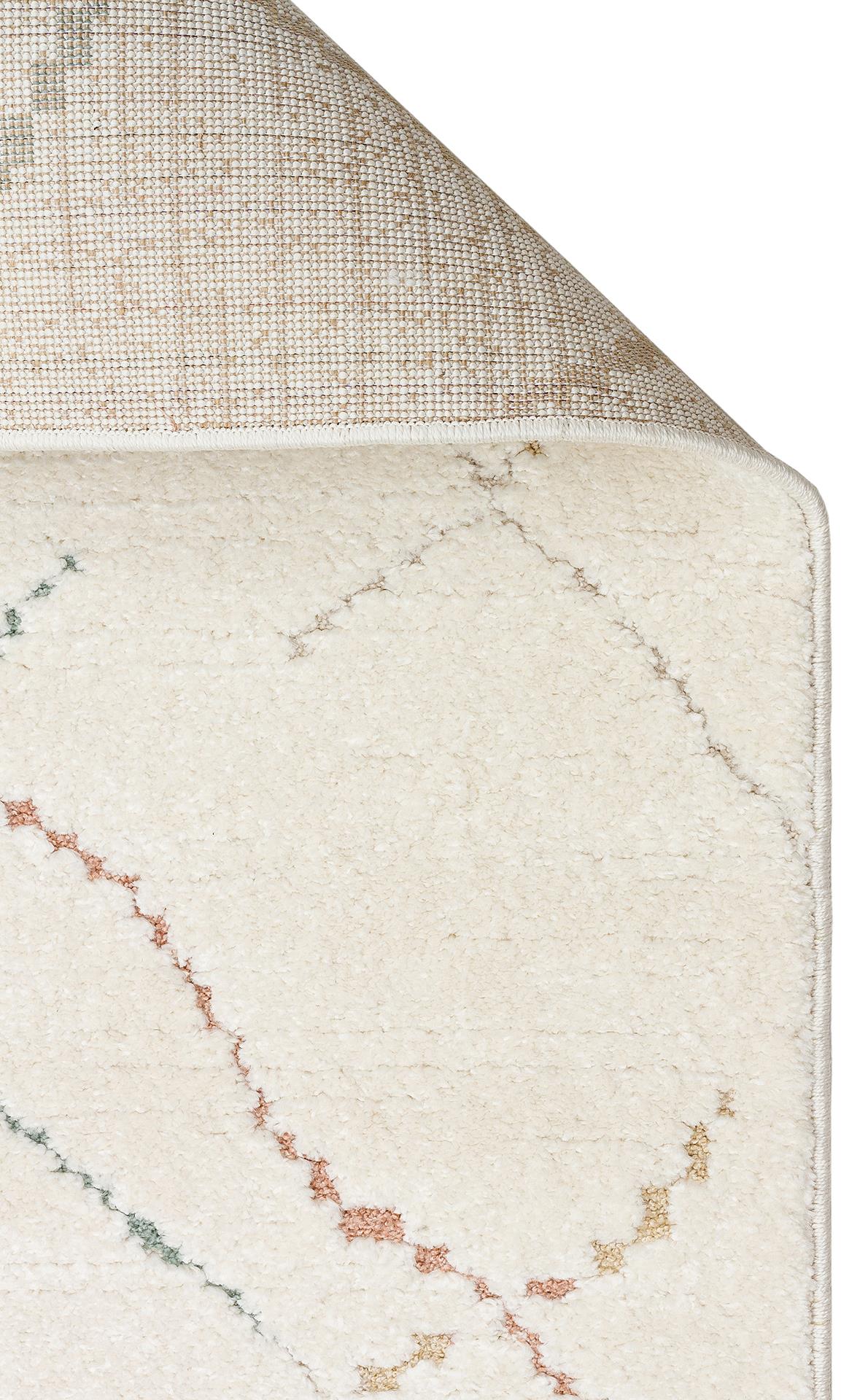 PICCOLO PCL 05 CREAM MULTY  Pastel Renkli Hav ve Toz Vermeyen Çocuk Halısı