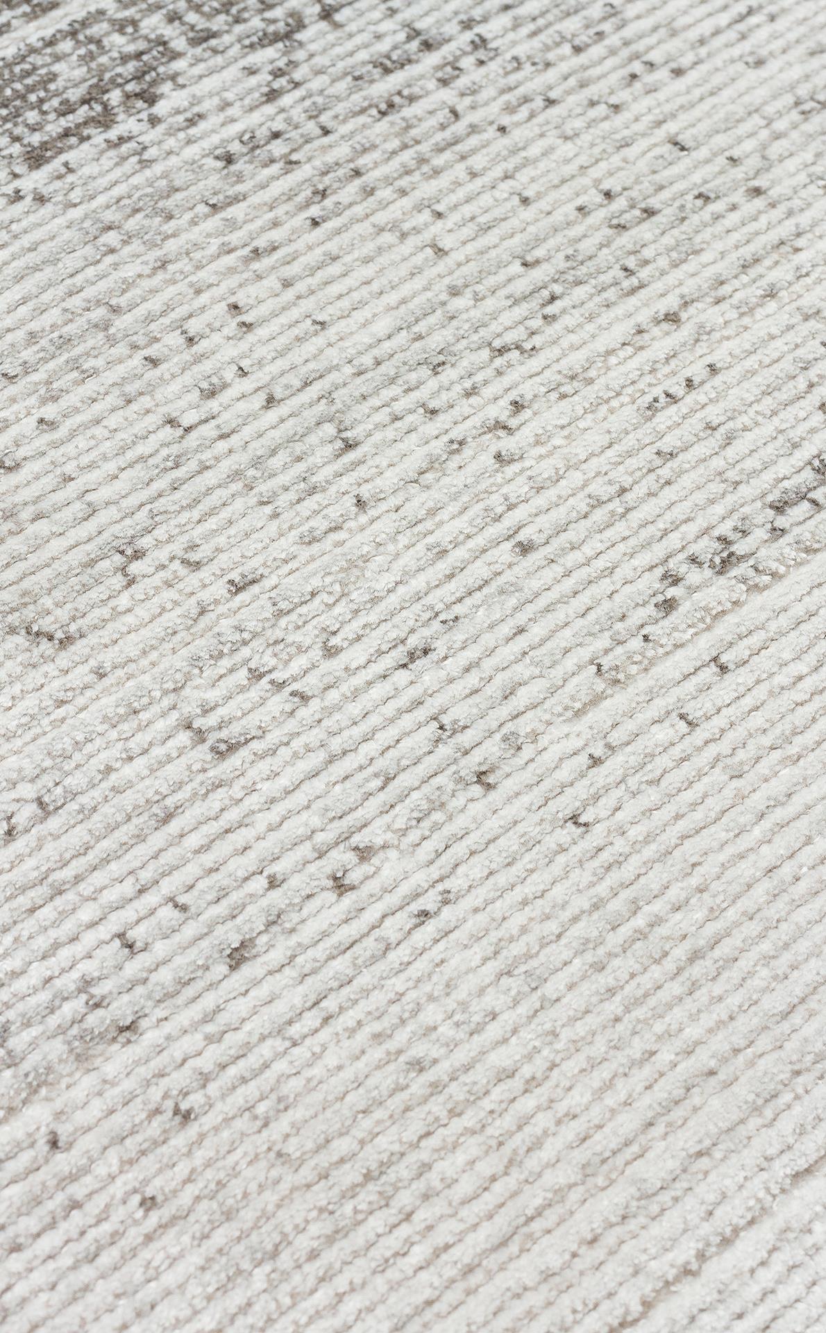 ROMA RM 01 CREAM GREY  Viskon ve Polyester ile Üretilen Şık Salon Halısı