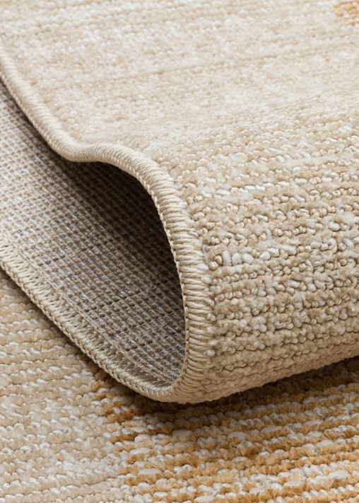 SAHARA SHA 01 BEIGE GOLD  Hav Toz Vermez Yumuşak Tuşeli Modern Makine Halısı