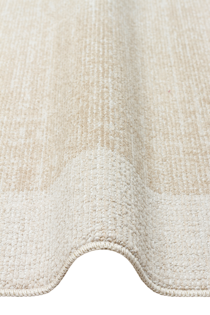 SAHARA SHA 01 CREAM BEIGE  Hav Toz Vermez Yumuşak Tuşeli Modern Makine Halısı