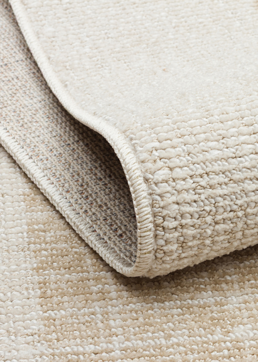 SAHARA SHA 01 CREAM BEIGE  Hav Toz Vermez Yumuşak Tuşeli Modern Makine Halısı