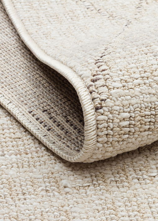 SAHARA SHA 03 CREAM GREY  Hav Toz Vermez Yumuşak Tuşeli Modern Makine Halısı