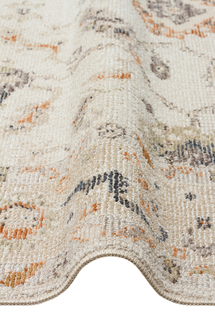 SAHARA SHA 05 CREAM BEIGE  Hav Toz Vermez Yumuşak Tuşeli Modern Makine Halısı