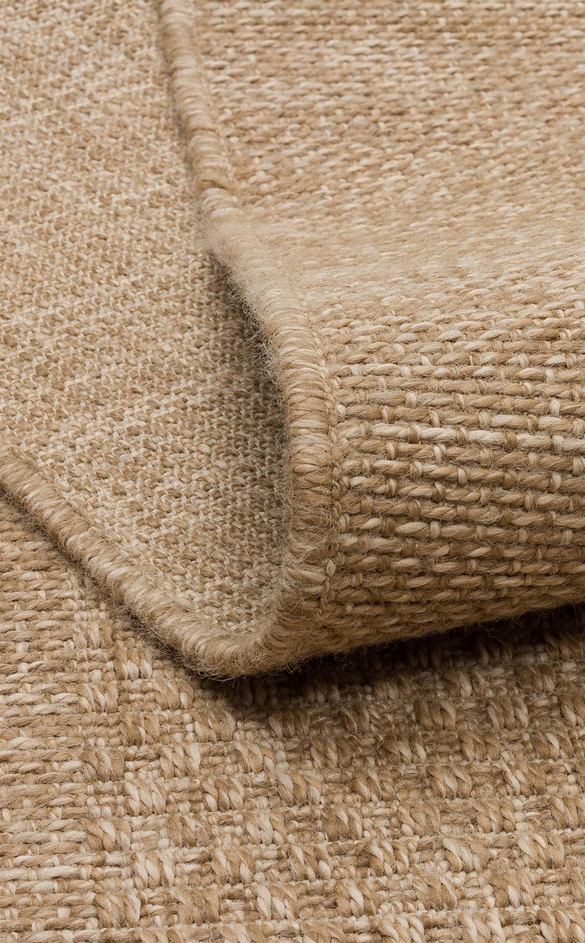 SALDA SLD 06 NATURAL  Güneş Işığı ve Suya Dayanıklı Jüt Görünümlü Sisal Halı