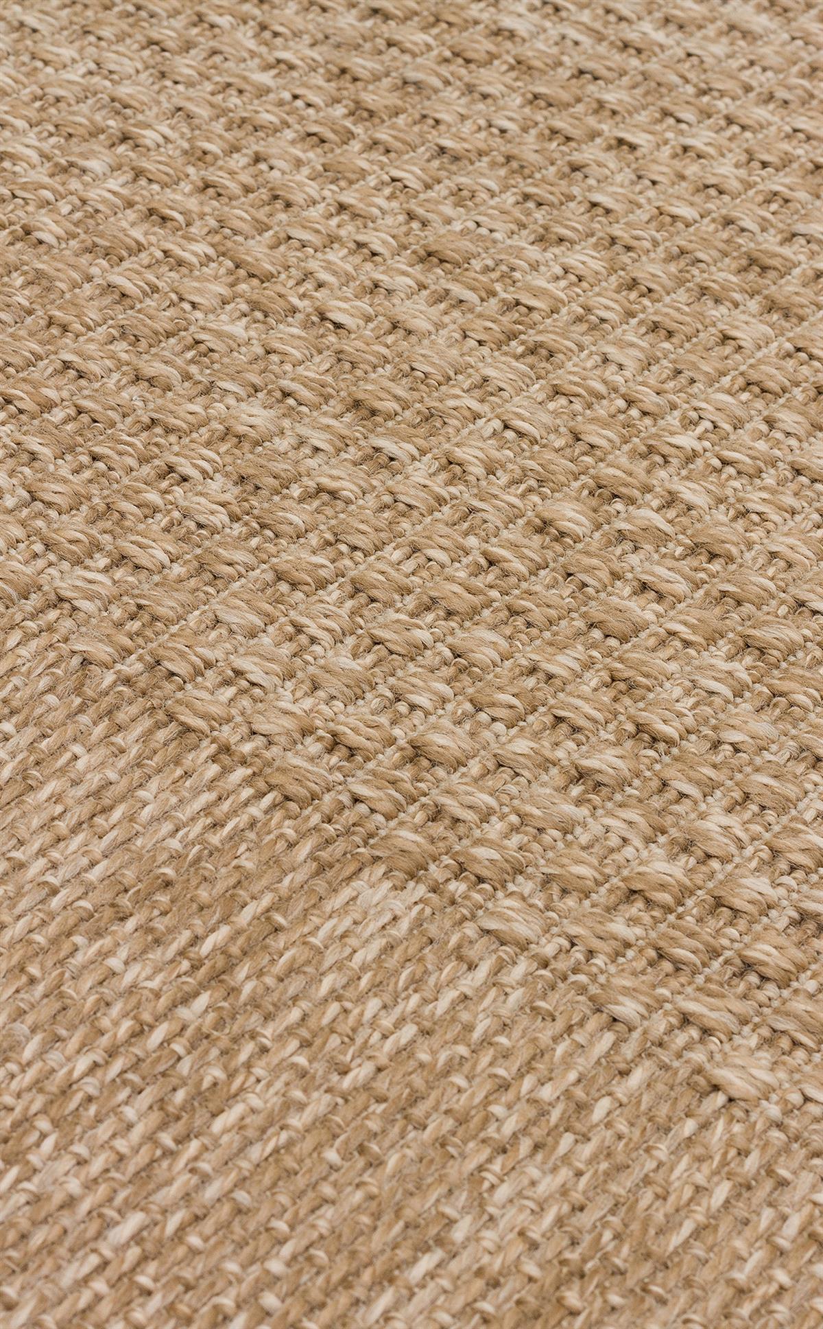 SALDA SLD 06 NATURAL  Güneş Işığı ve Suya Dayanıklı Jüt Görünümlü Sisal Halı