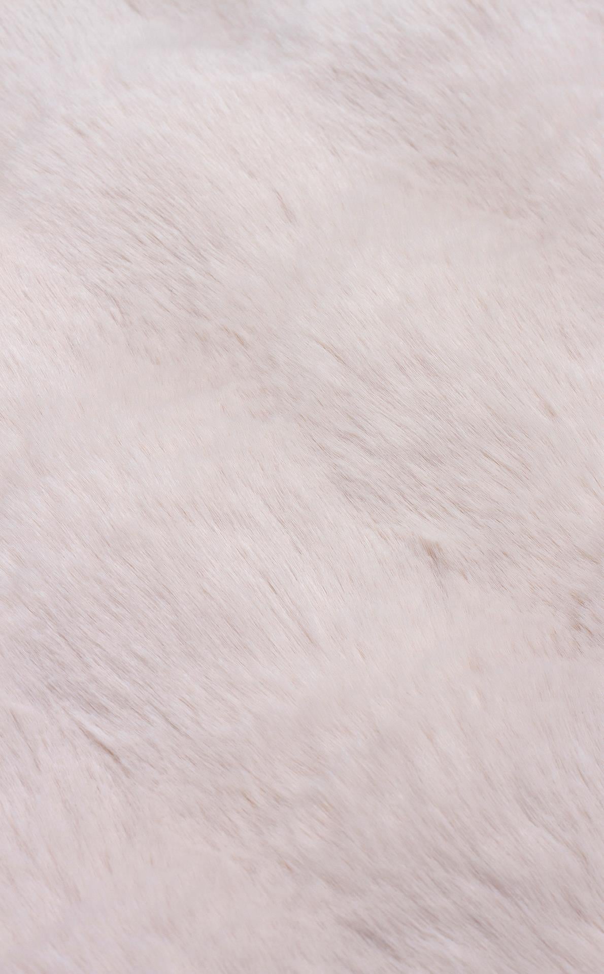 SANDY SND PLAIN BEIGE  Özel Yüksek Alçak Dokulu Yumuşak Tuşeli Suni  Kürk