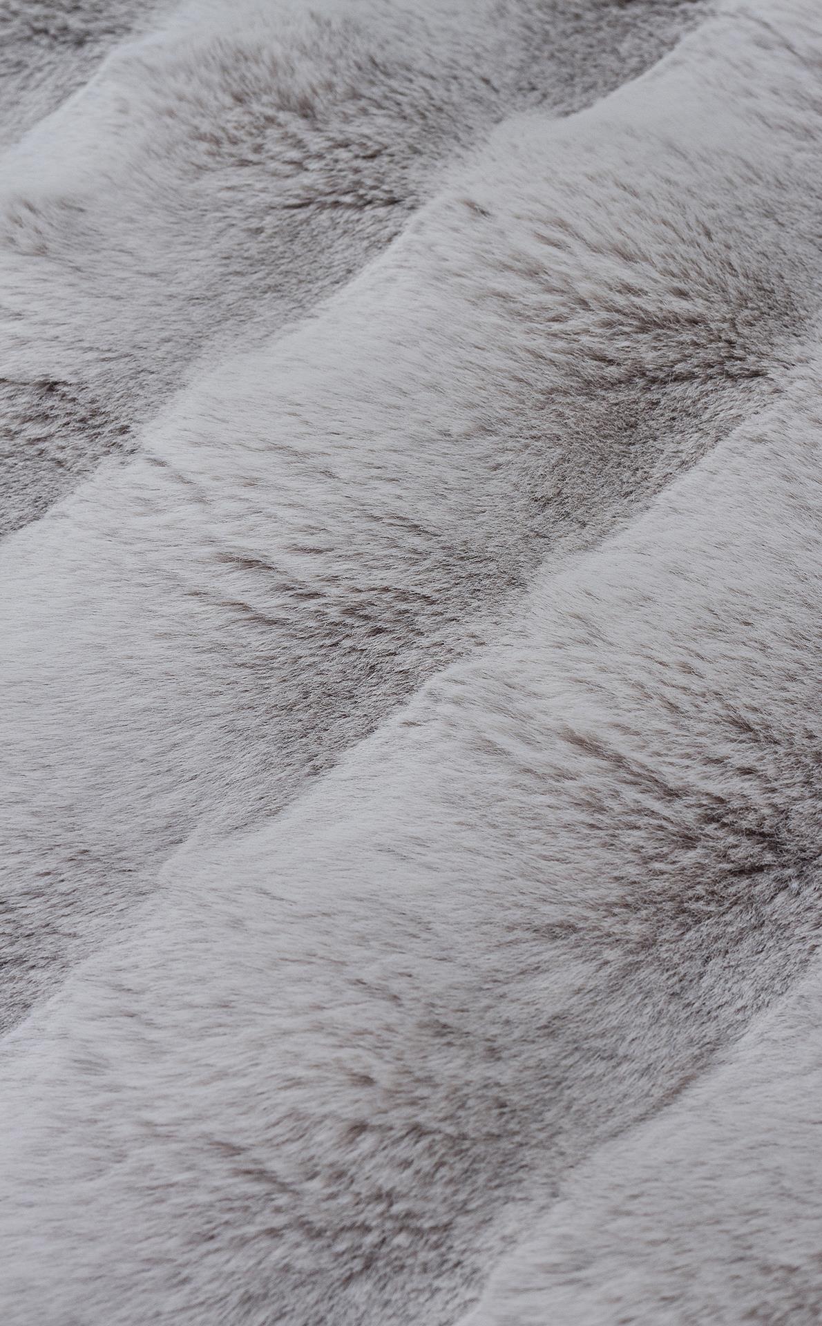 SANDY SND PLAIN GREY  Özel Yüksek Alçak Dokulu Yumuşak Tuşeli Suni  Kürk