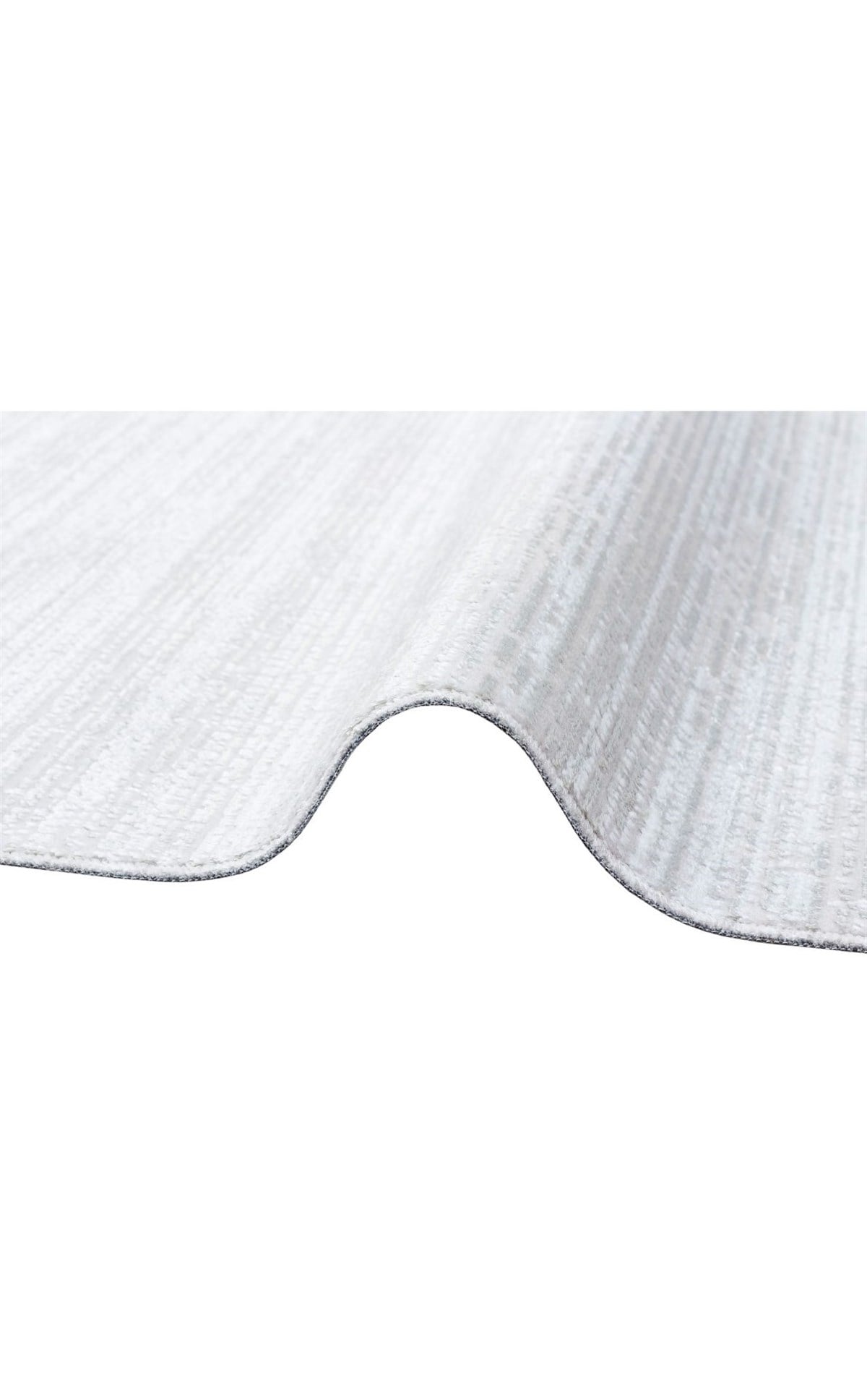 SATEEN ST 09 GREY XW  Hav Toz Vermez Yıkanabilir Kaymaz İnce Dokuma Modern Halı