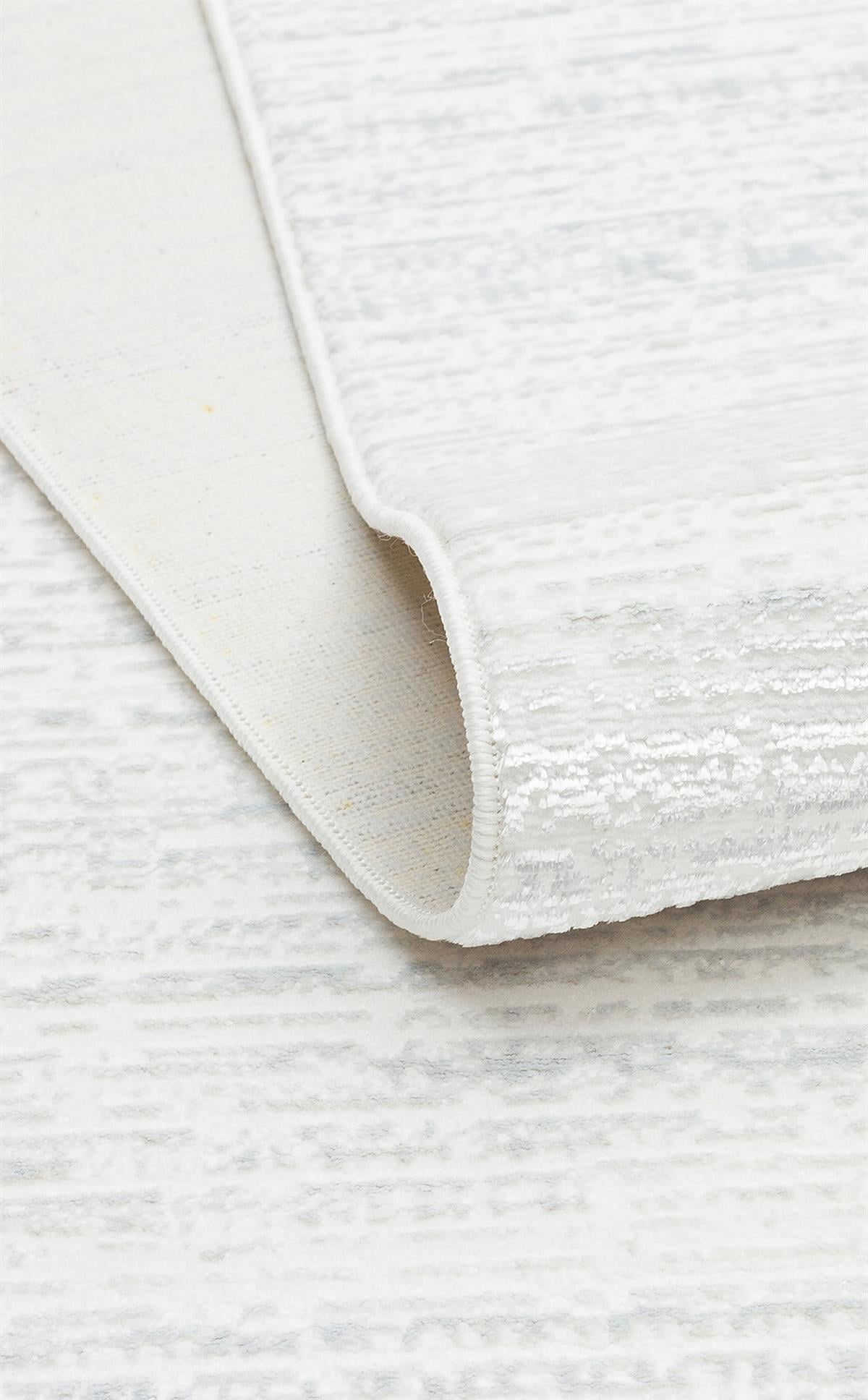 SATEEN ST 101 CREAM XW  Hav Toz Vermez Yıkanabilir Kaymaz İnce Dokuma Modern Halı