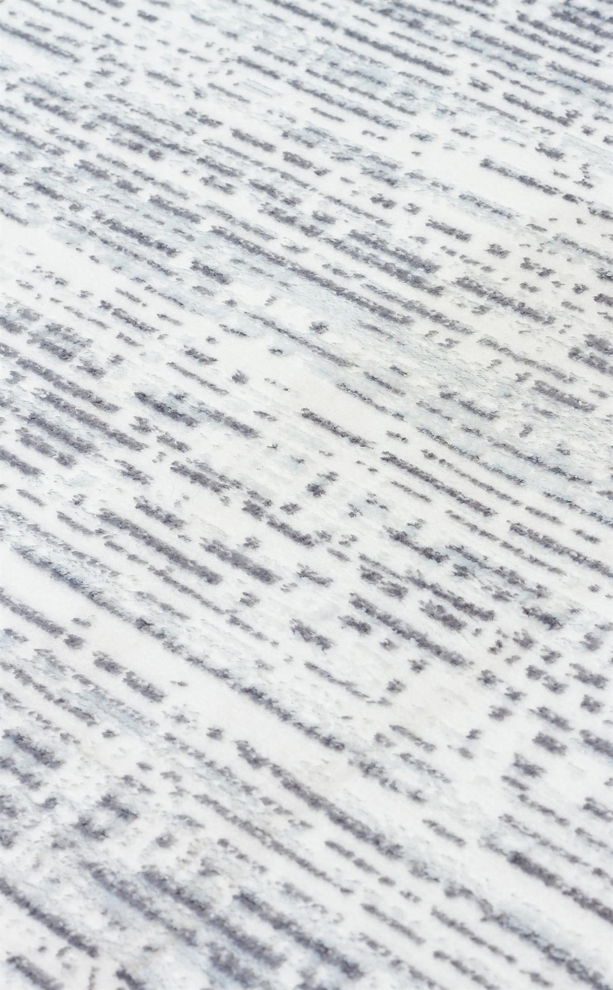 SATEEN ST 101 L.GREY XW  Hav Toz Vermez Yıkanabilir Kaymaz İnce Dokuma Modern Halı