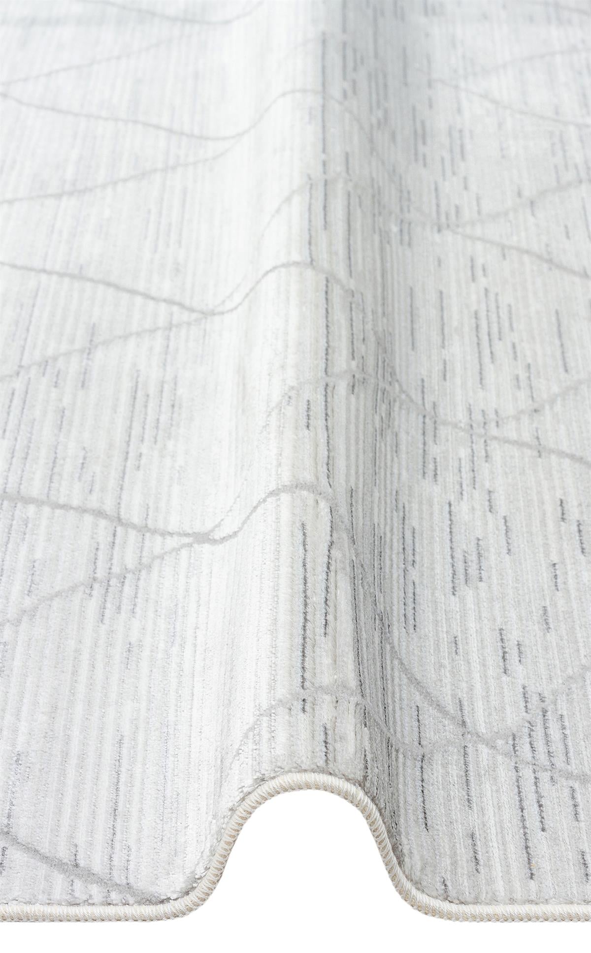 SATEEN LUX ST 908 GREY  Hav Toz Vermez Modern Halı